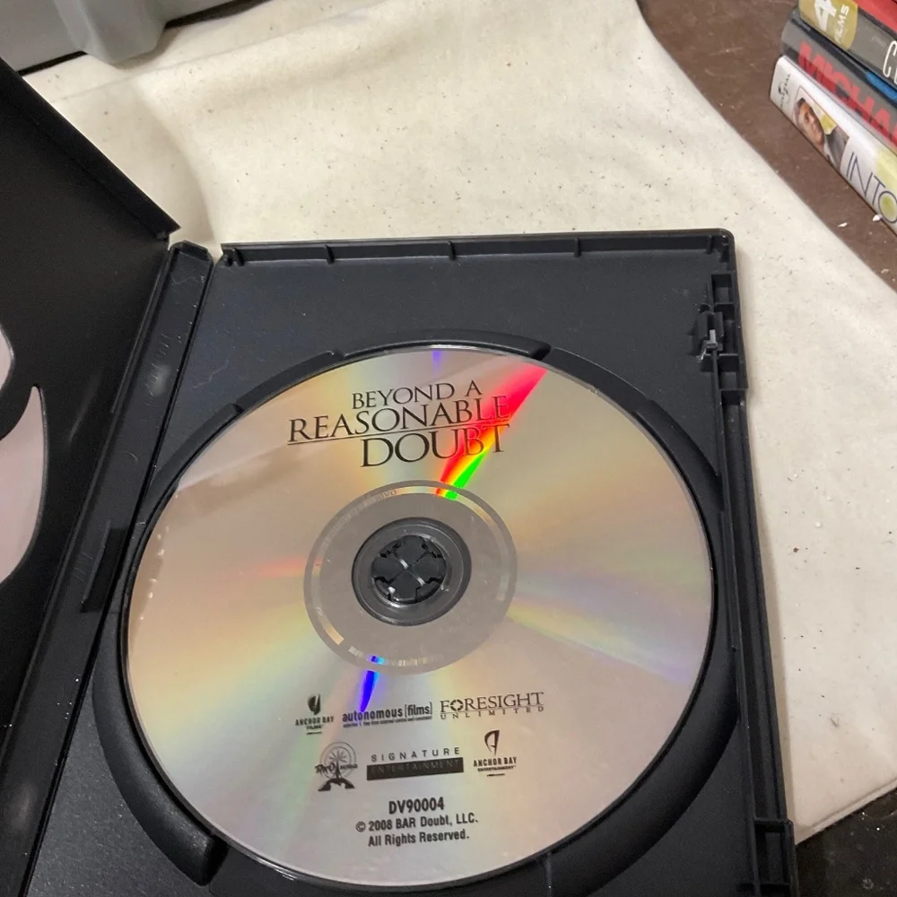 DVD - Beyond  a Reasonable Doubt. V124
